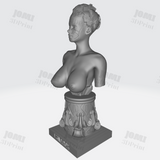 Female Sci-Fi Bust 3D Prints STL File