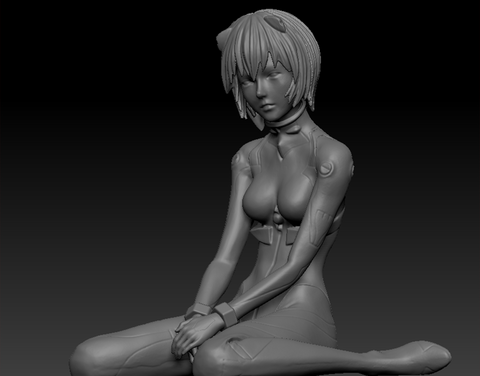 Ayanami Rei 3D Print - STL file