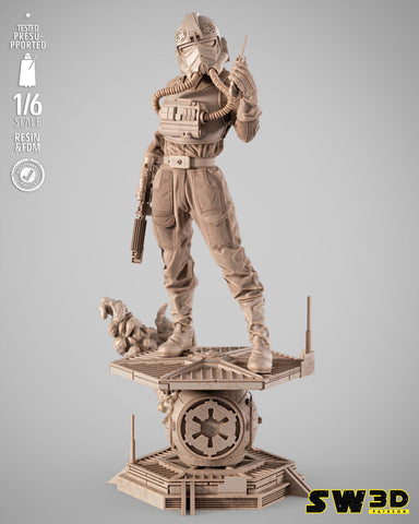 SW3D Elite Tie Fighter Sculpture