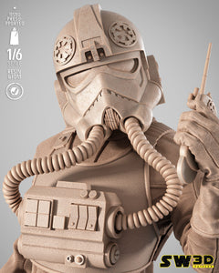 SW3D Elite Tie Fighter Sculpture