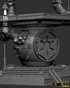 SW3D Elite Tie Fighter Sculpture