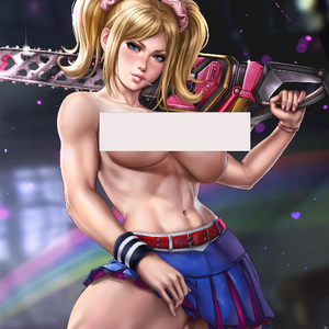 Lollipop Chainsaw and NSFW Version 3D Print - STL file
