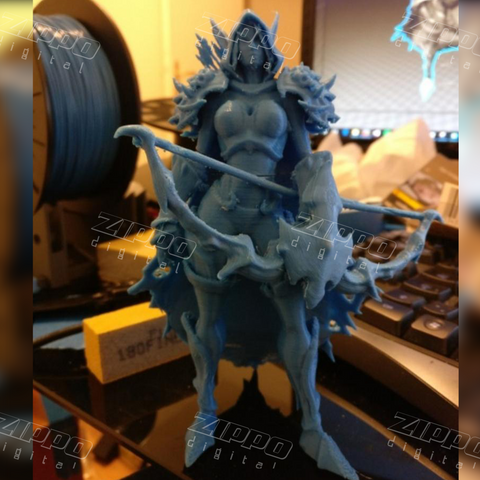 Sylvanas Windrunner 3D Print - STL file