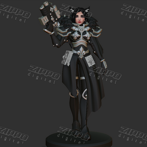 Witcher Space Nuns Anime Heads 3D Print - STL file