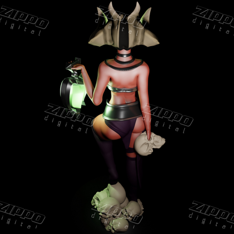 Succubus Seris Qbarkz 3D Print - STL file