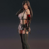 Tifa Lockhart 3D Print - STL file