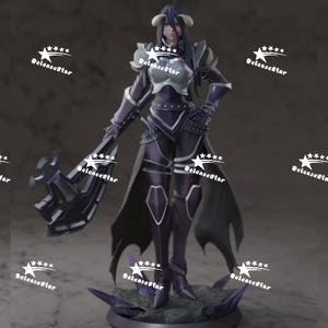 Overlord Diorama - Ainz, Albedo and Shalltear 3D Prints STL File