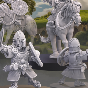 Halfling Company and Friends December 2023 3D Print - STL file