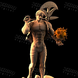 Escanor 3D Print - STL file