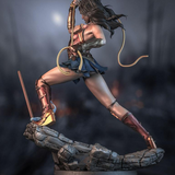 Wonder Woman Battle 3D Print - STL file