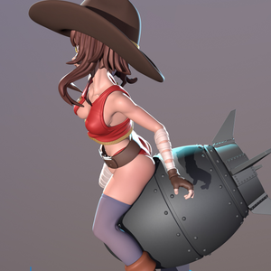 Megumin Explosion 3D Print - STL file