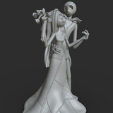 Jack And Sally 3D Print - STL file