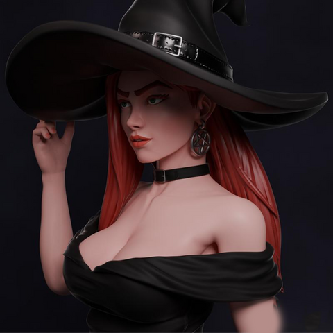 Witch by Niko Figurines 3D Print - STL file