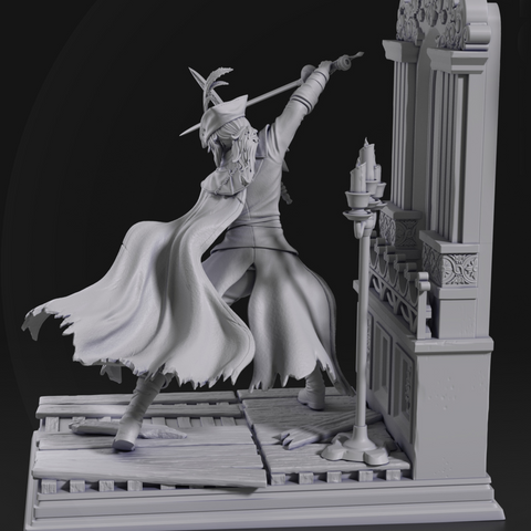 Lady Maria 3D Print - STL file