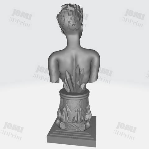 Female Sci-Fi Bust 3D Prints STL File