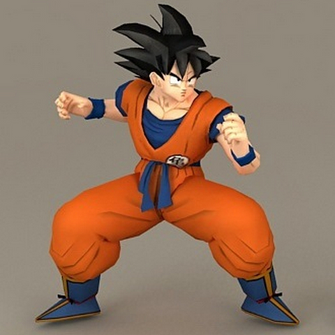 Son Goku 3D Print - STL file