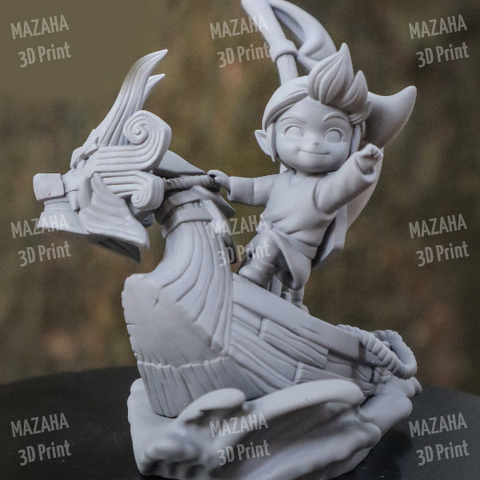 Chibi Wind Waker Link 3D Prints STL File