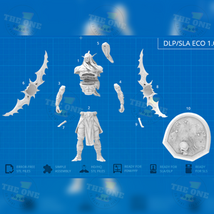 Illidan The Demon Hunter 3D Prints STL File