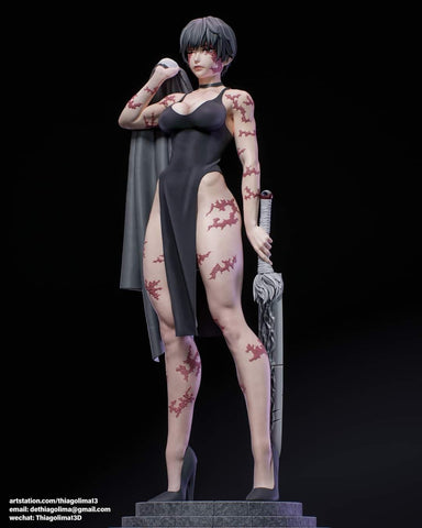 Kugo figures - Maki Zenin 3D Print - STL file