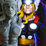 Thor Classic Bust 3D Print - STL file