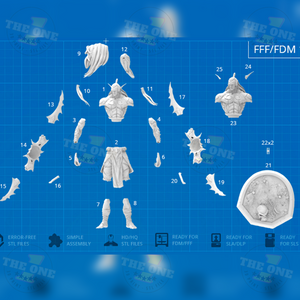 Illidan The Demon Hunter 3D Prints STL File