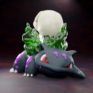 Skullbasaur and Skullivysaur 3D Print - STL file