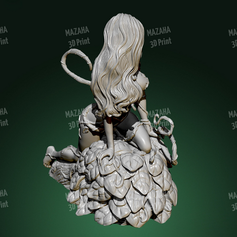 Poison Ivy v1 Sexy girl 3D Prints STL File