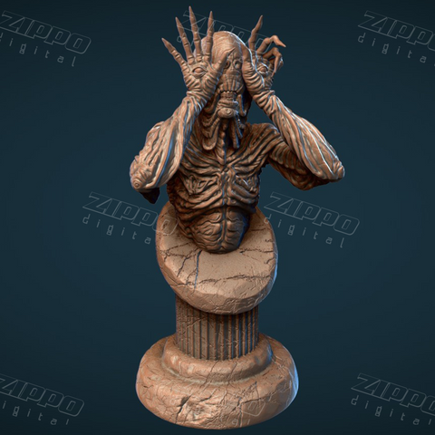 Paleman bust 3D Print - STL file