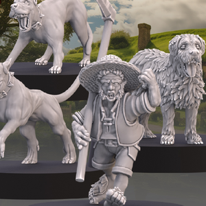 Halfling Company and Friends December 2023 3D Print - STL file