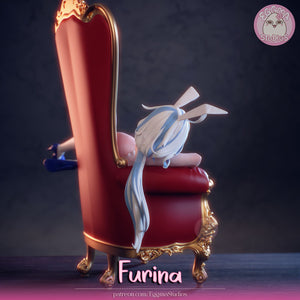 Eggma Studios - Genshin Impact - Furina 3D Print - STL file - 3D Print STL File for Resin Printer