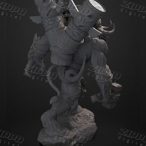 The Baine Bloodhoof 3D Print - STL file