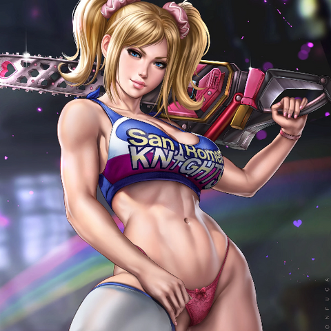 Lollipop Chainsaw and NSFW Version 3D Print - STL file