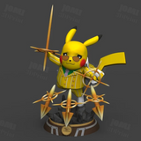 Pikachu as One Piece Admirals 3D Prints STL File