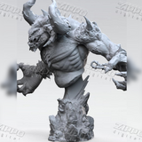 Heliotrope Hellscaper Bust 3D Print - STL file