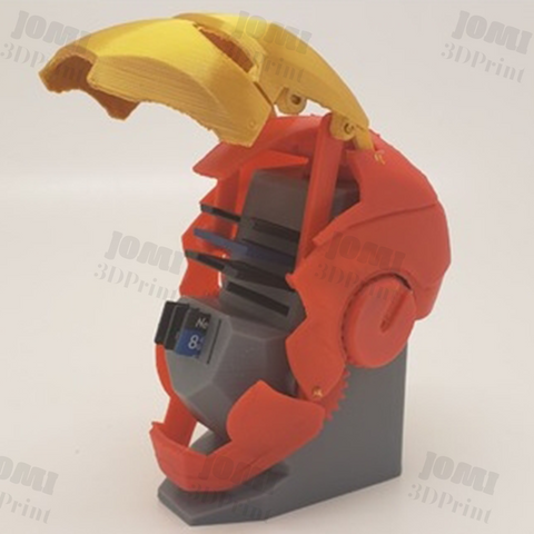 Mechanical Iron Man Helm 3D Prints STL File