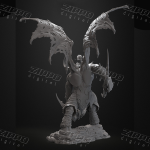 Illidan Stormrage 3D Print - STL file