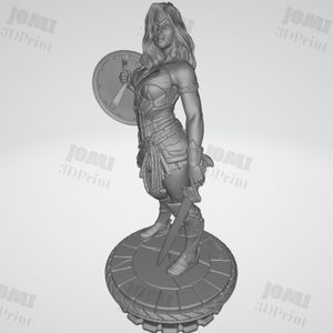 Wonder Woman Statue 3D Prints STL File