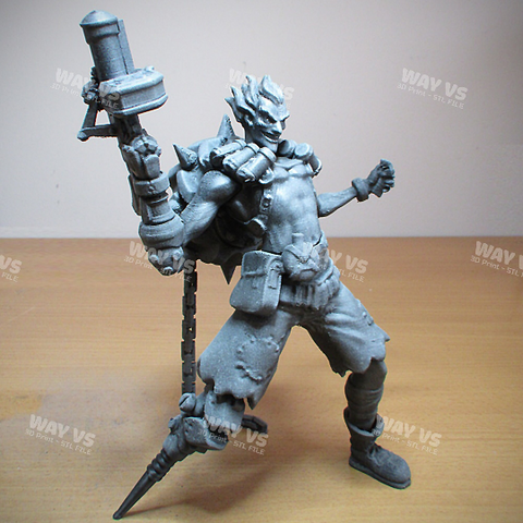 Overwatch - Junkrat 3D Prints STL File