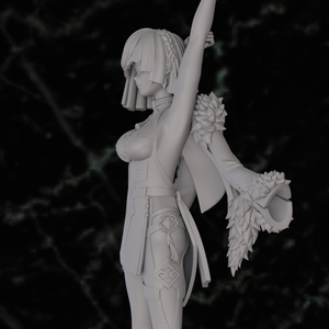 Yelan Figure 3D Print - STL file
