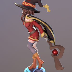 Megumin Explosion 3D Print - STL file