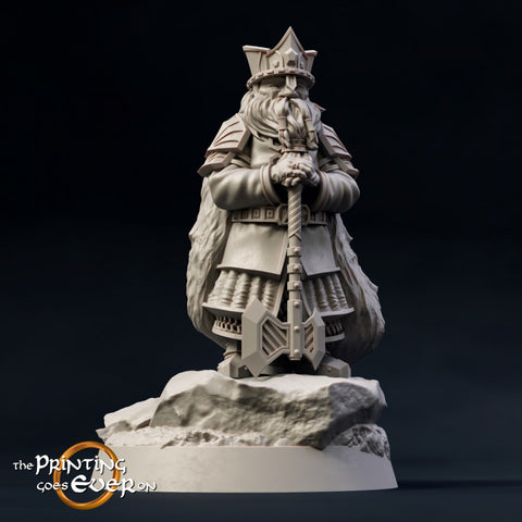 Dwarven King 3D Prints STL File