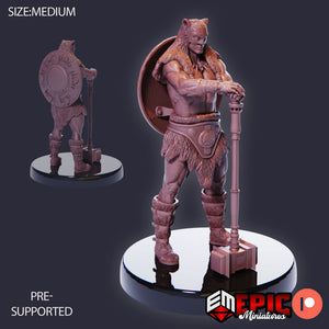 722 - Barbarian Champion Hammer (Medium)