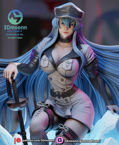 3Dmoonn - Akame ga Kill - Esdeath