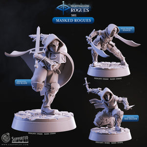 Cast n Play - Nightdagger Rogues (set)