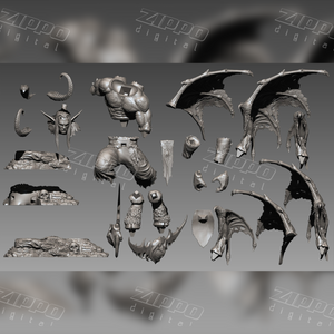 Illidan Stormrage 3D Print - STL file
