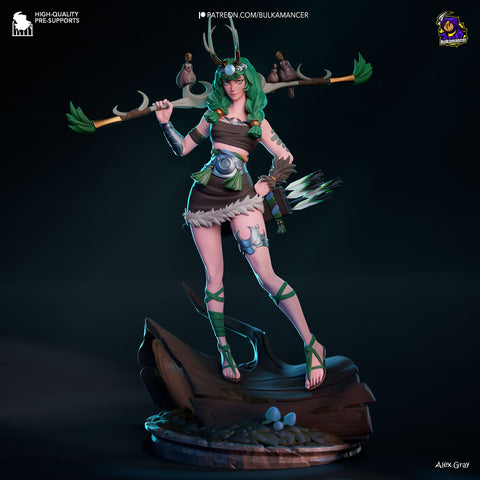 Bulkamancer Sculpts - Artemis - Hades 3D Print - STL file - 3D Print STL File for Resin Printer