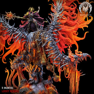 Grand magus and War Phoenix - 100mm base