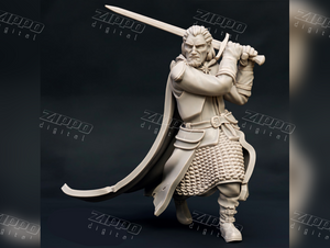 Ranger with Sword B 3D Print - STL file