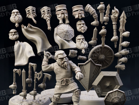 Axe Thrower 3D Prints STL File