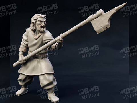 Wildling A,B, Leader 3D Prints STL File